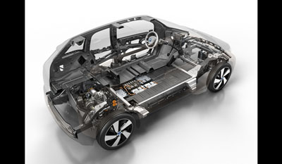 2013 BMW i3 Premium Electric Sedan with Optional Range Extender cut